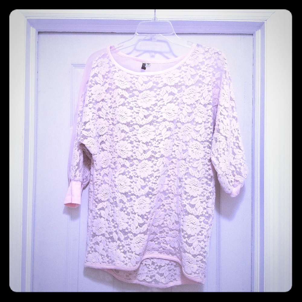 Kut Sheer Babypink Blouse